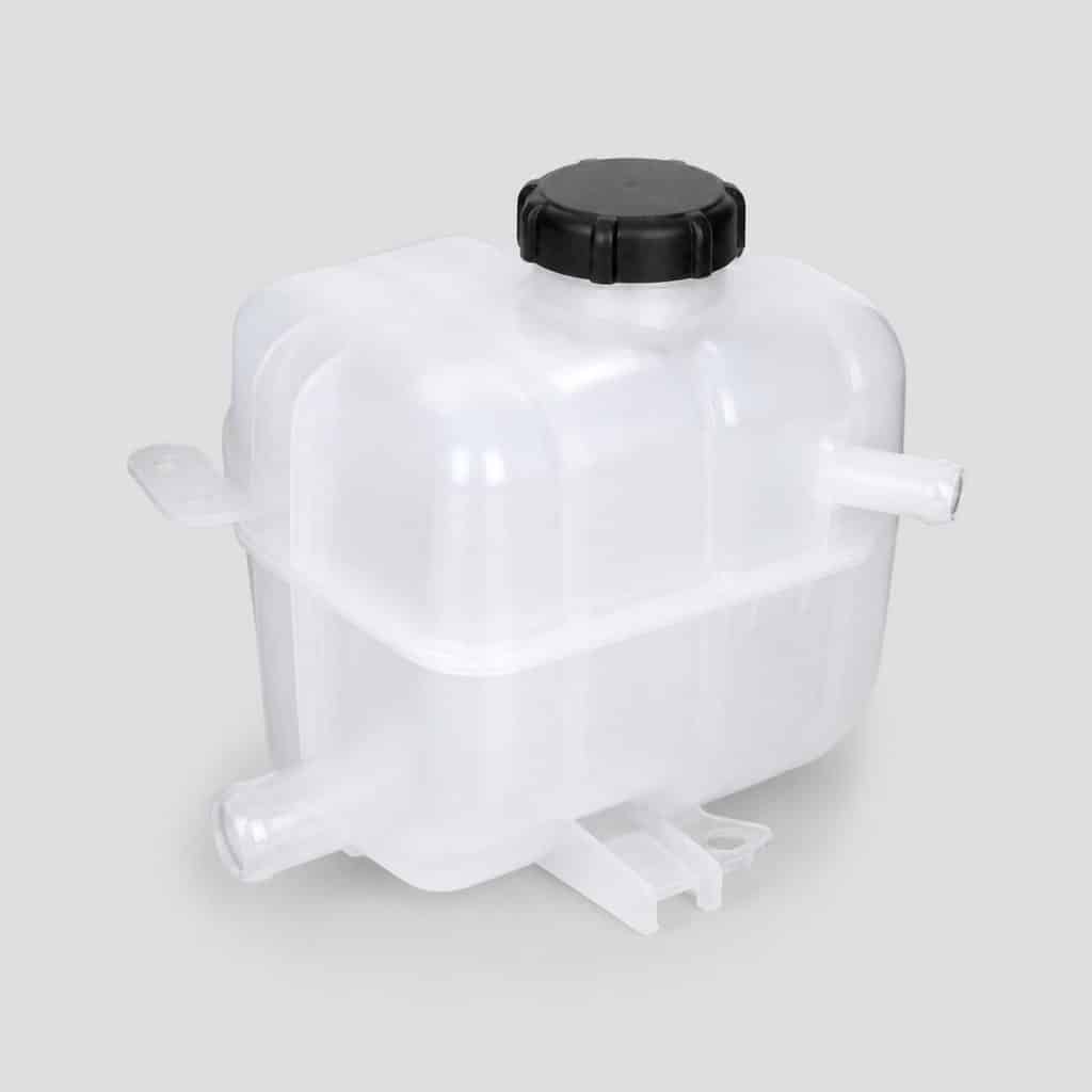 Vase d'expansion universel translucide sur fond clair